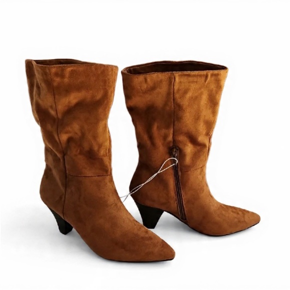 Universal thread ADA, ankle boots, memory foam. Color Cognac - Picture 1 of 3